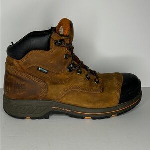 Timberland PRO Men's Brown and Black Safety Boots